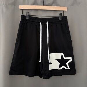 STARTER Mesh Athletic Shorts with Bold White Star